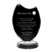 Kristal Plaket İmalatı