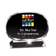 Kristal Plaket �malat�